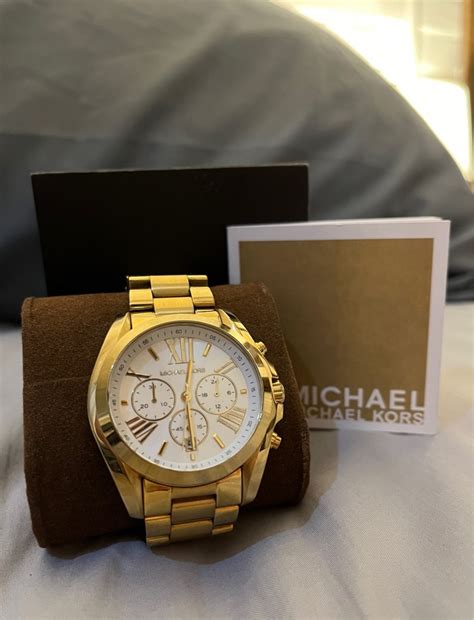 michael kors chronograph gold js25 vd53|michael kors chronograph manual.